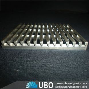 Corrosion resistance wedge wire screen fish diversion screen panel