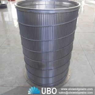 Stainless Steel V-shaped Profile Wedge Wire Pipe