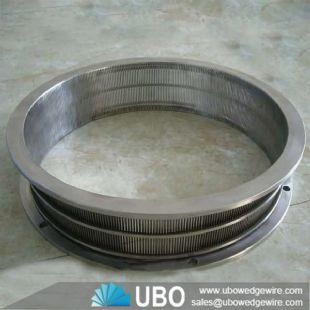 Stainless Steel V-shaped Profile Wedge Wire Pipe