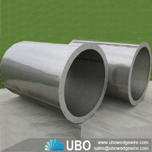 Stainless Steel Wedge Wire Screen pipe used for well drilling