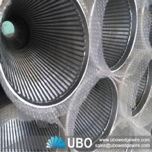 Weld Wire Wrap Wedge Wire Screen for Water Process