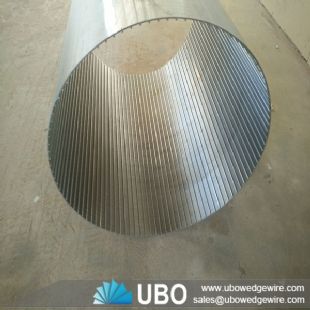 Wedge Wire Wide Slit Screens for Filtration