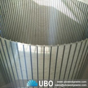 Wedge Wire Wide Slit Screens for Filtration