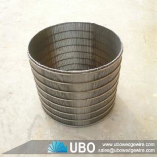 stainless steel wire wrap screen pipe