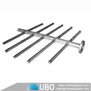 SUS316 wedge wire header lateral screen for Industrial Water Applications