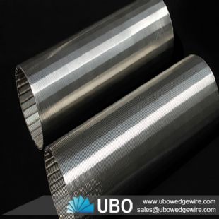 wedge  wire round screen tube for oil