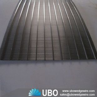 high quality wedge wire stainless steel sieve bend screen for Industrial