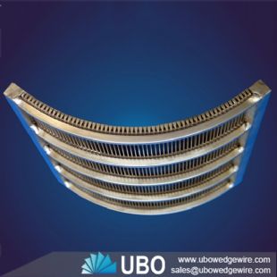 Supply wedge wire Sieve Bend Screen for fish diversion industry