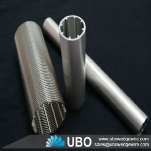 stainless steel screen slot pipe for oil filtration