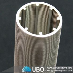 stainless steel screen slot pipe for oil filtration