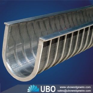 v-shaped slot Wedge Wire screen for Refining