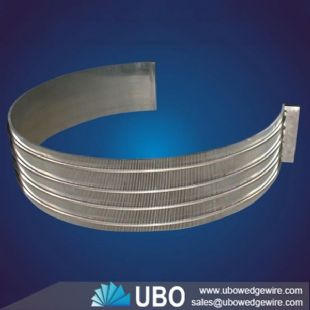 v-shaped slot Wedge Wire screen for Refining