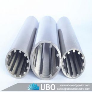 SS wedge wire filter screen pipe for industry filtration