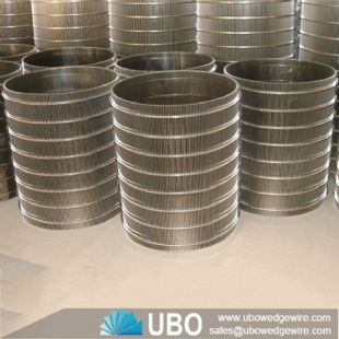 SUS304 wedge wire pipe collectors for petrochemical industry