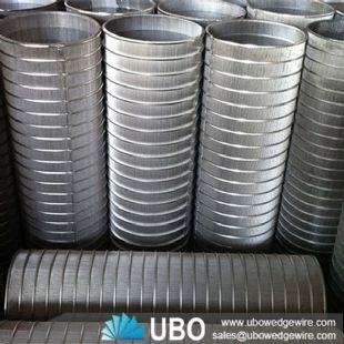 SUS304 wedge wire pipe collectors for petrochemical industry