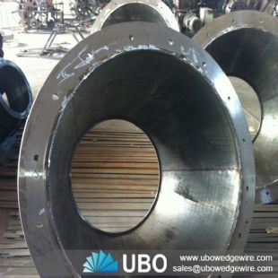 wedge v wire screen basket for mining