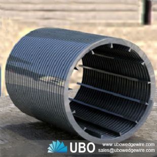 wedge metal wire round screen pipe for filtration