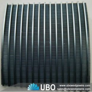 welded sieve bend wedge wire screen for mining filtration