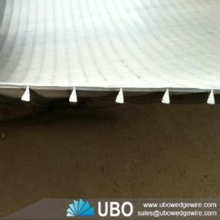 welded sieve bend wedge wire screen for mining filtration