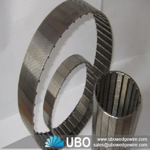 Stainless Steel Wedge Wire Cylindrical Screen