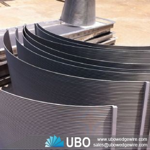 SS Wedge Wire Sieve Bend Screens of  Food Processing