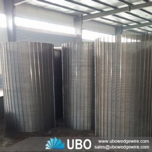 welded wedge wire screen cylinder for filtration