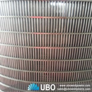 welded wedge wire screen cylinder for filtration