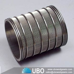 Wedge Wire Stainless Steel V Wire Water Well Screen Pipe Manufacturer