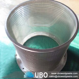 wedge wire pressure screen slotted basket