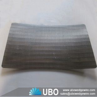 stainless steel vee wire sieve bend screen