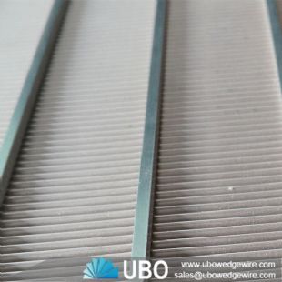Stainless steel Wedge wire Screen Panels for wastewater