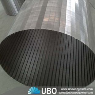 Stainless steel all-welded wire wrapped Johnson screen