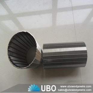 SS 316 Wedge Wire Screen Pipe for Filtration