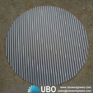 wedge wire circle screen plate