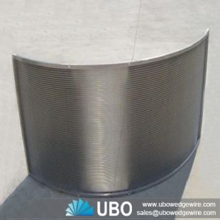 SS wedge wire curve screen supplier