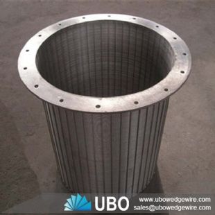 wedge wire cylinder screen basket for filtration