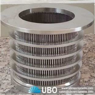 wedge wire screen cylinder basket for filtration