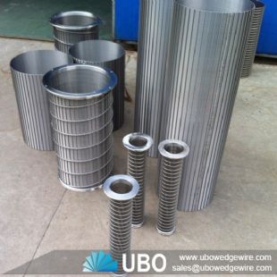 wedge wire screen cylinder basket for filtration