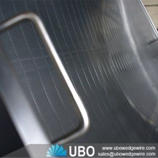 Stainless steel wedge wire sieve bend dewatering screens factory