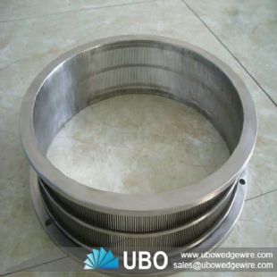 welded wedge wire cylinder screen for industry