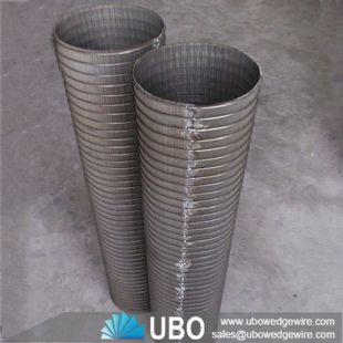 Screen Pipe continuous slot wedge rod base wire wrapped screen