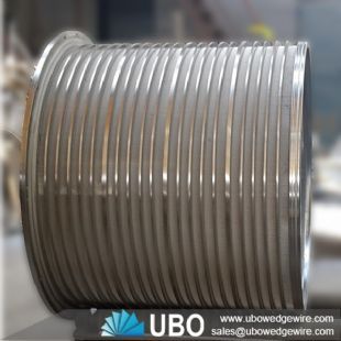 wedge wire screen basket for filtration