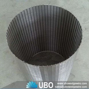 V Wire Wrap Continuous Slot Water Well Screen Pipe