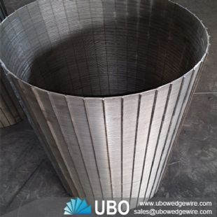 SS316 Wedge Wire V Wire Screen for Wastewater Treatment