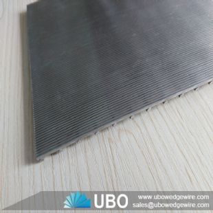 Wedge Wire V-Shape stainless steel sieve panel for industry filtration