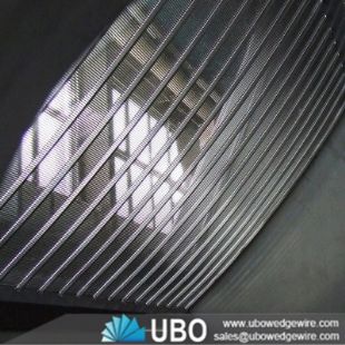 Low carbon stainless steel side Hill sieve bend screen