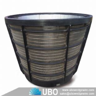 wedge wire baskets for centrifuge machines