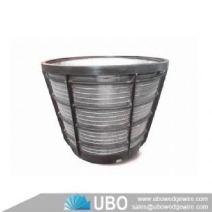 wedge wire baskets for centrifuge machines